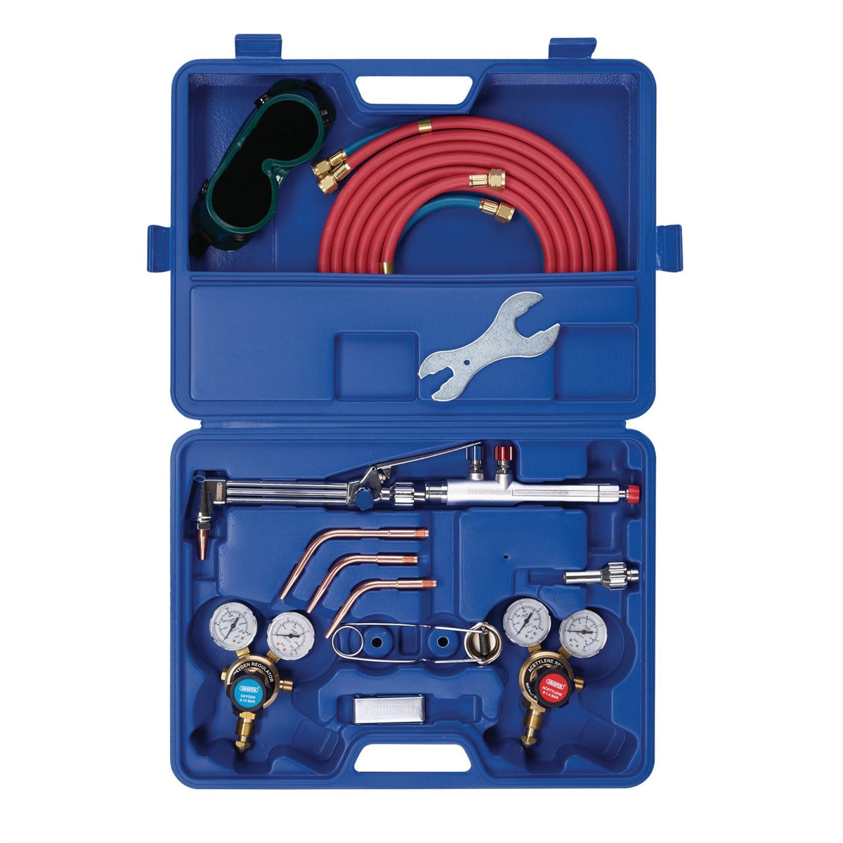 Draper Oxyacetylene Welding and Cutting Set (12 Piece) 70155 White Rose Tools
