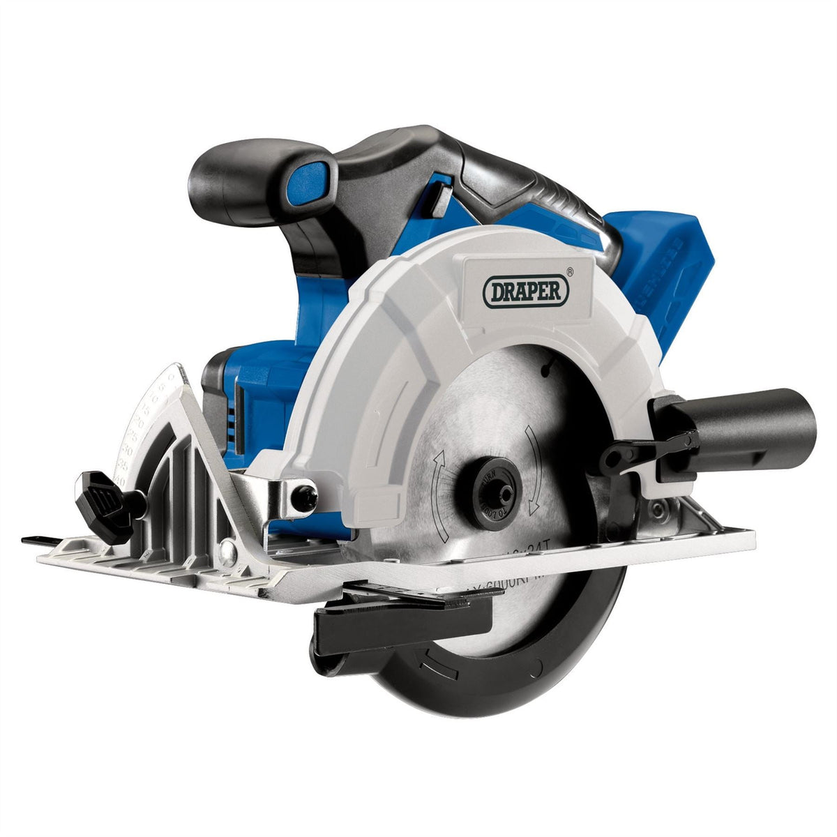 Draper D20 20V Brushless Circular Saw (Sold Bare) 55519 White Rose Tools