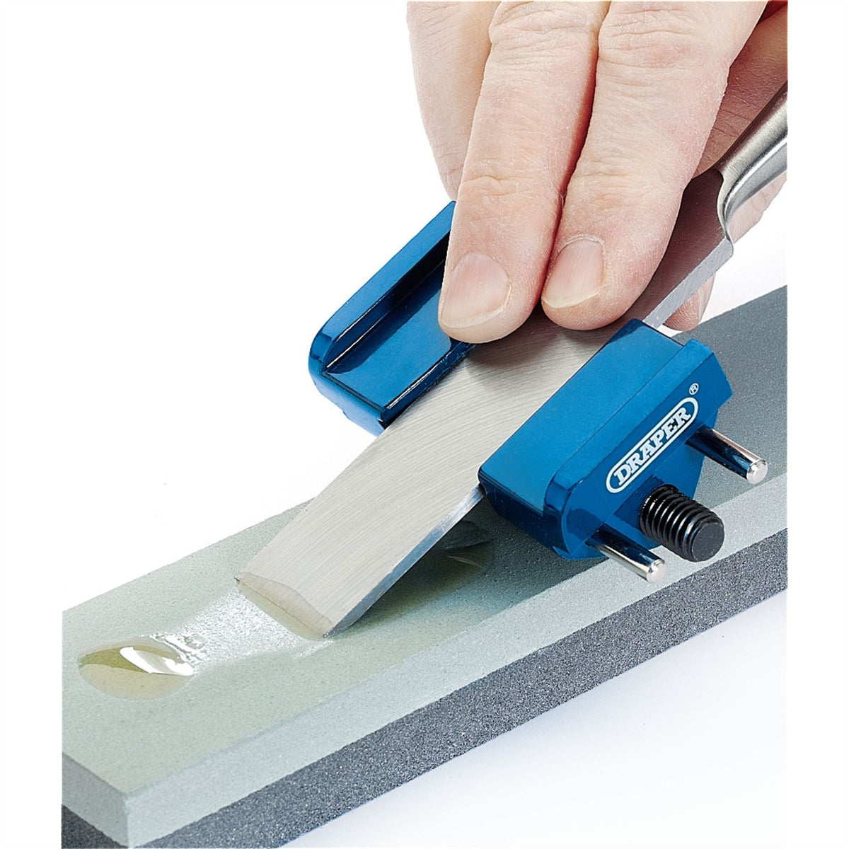 Draper Silicone Carbide Sharpening Stone 200 x 50 x 25mm 65737 White Rose Tools