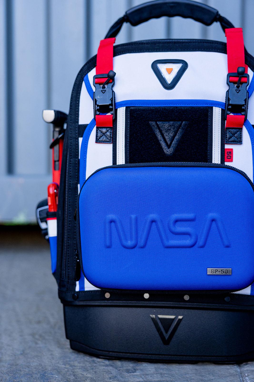 Velocity NASA Rogue 50 Backpack Lunar Grey Connect Compatible Limited Edition NASA-50-G