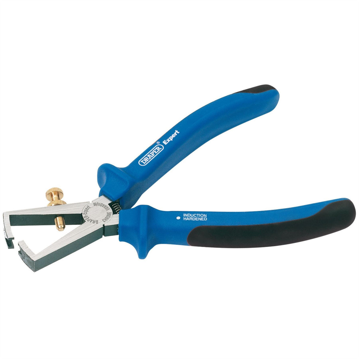 Draper Expert Heavy Duty Soft Grip Wire Stripping Pliers 150mm 68894 White Rose Tools