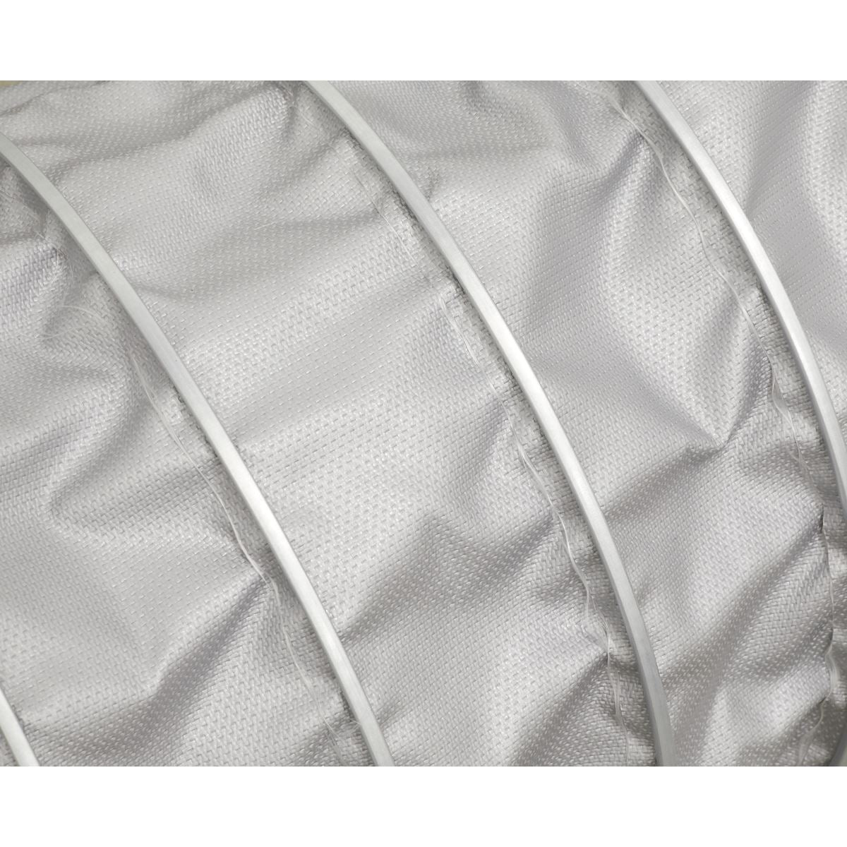 Sealey Flexible Ducting 350mm x 5m White Rose Tools