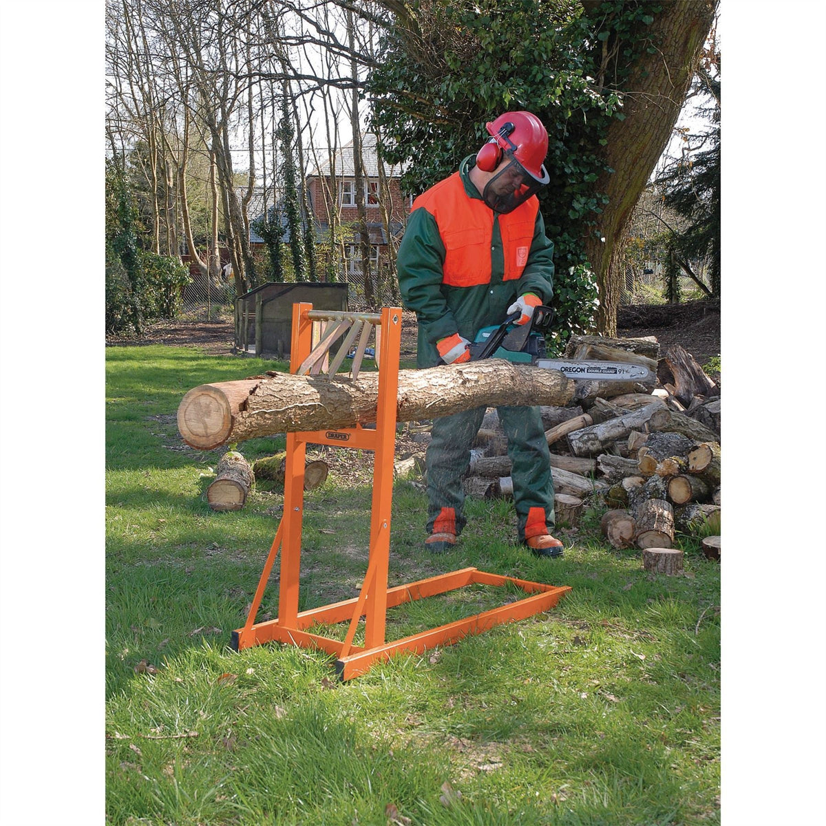 Draper Log Stand 150kg 32273 White Rose Tools