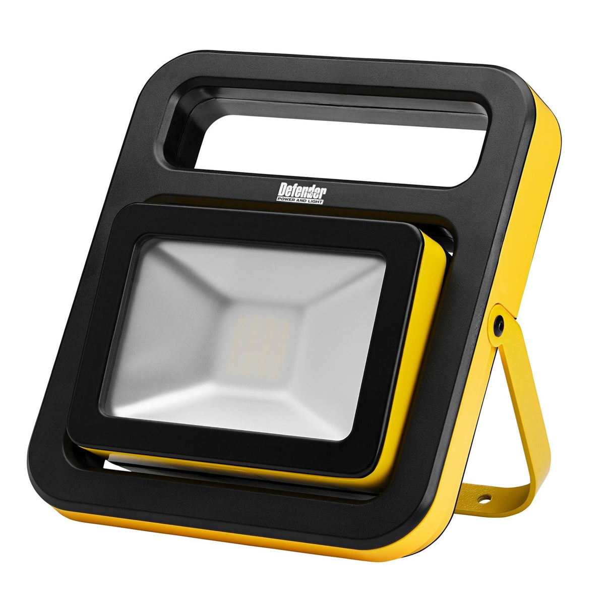 Defender E206010 Slimline LED Floor Light Rechargeable 20W 35616 White Rose Tools