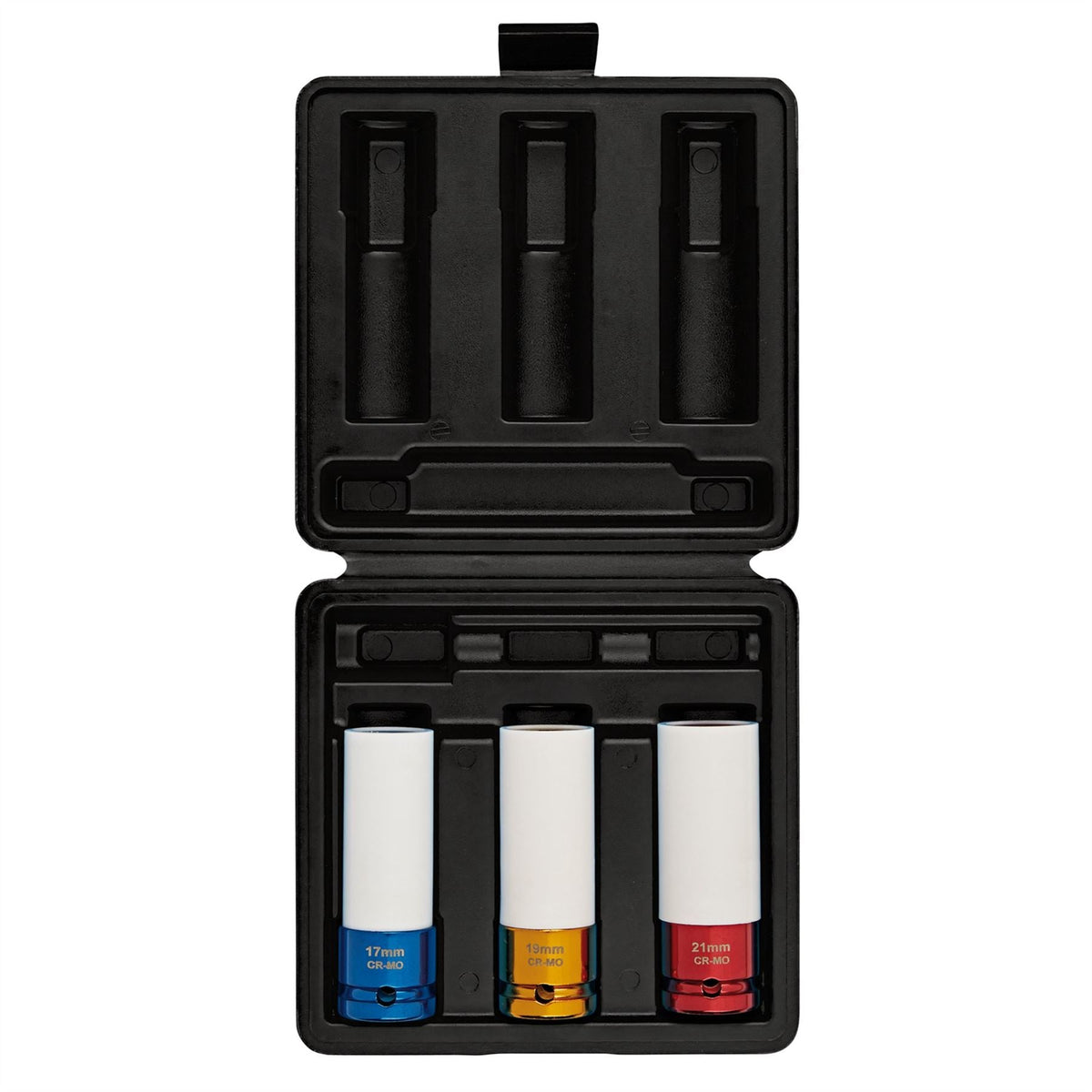 Draper HI-TORQ® Wheel Nut Sockets for Alloy Wheels 1/2" Sq. Dr. (3 Piece) 30630 White Rose Tools