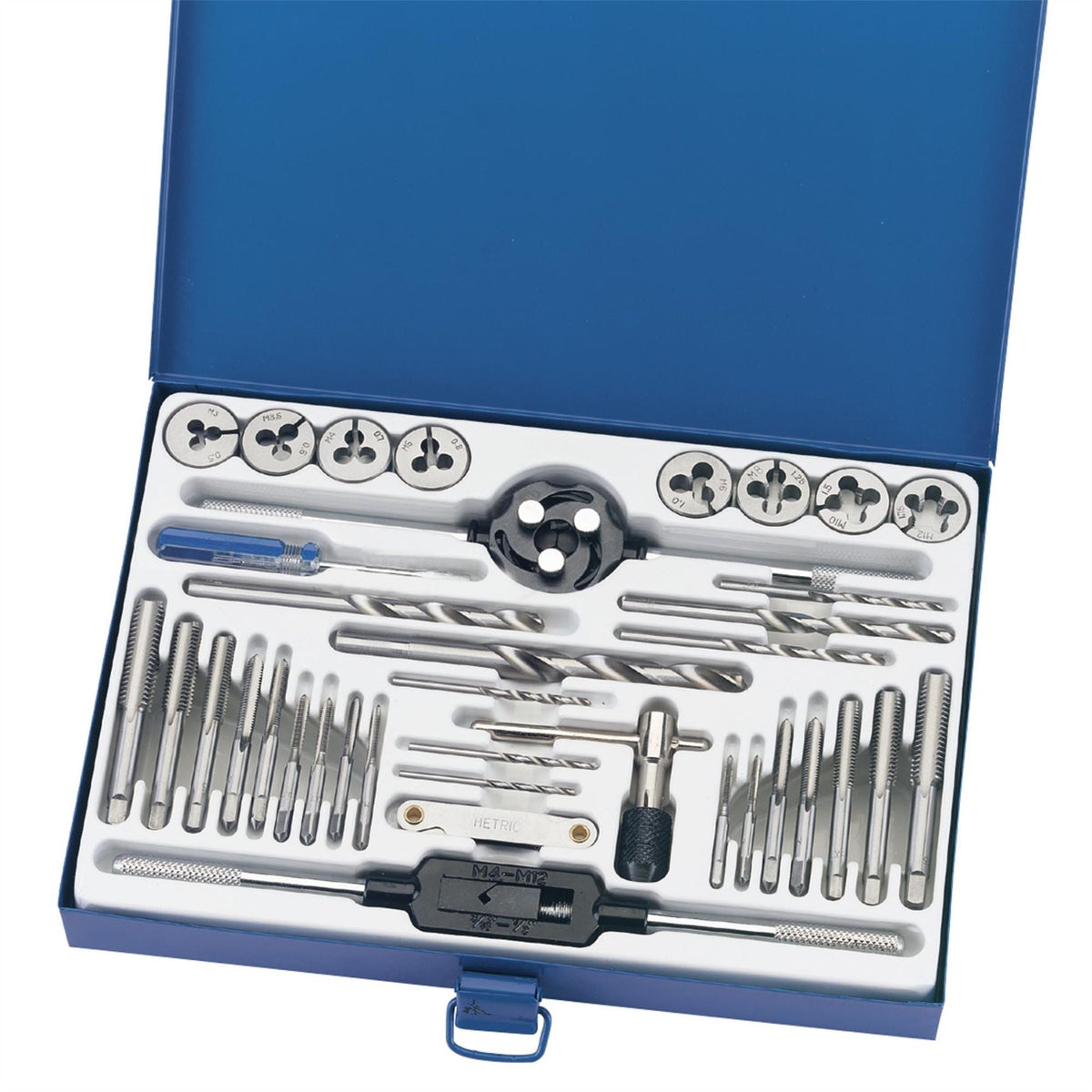 Draper Metric Tap and Die Set (37 Piece) 79203 White Rose Tools