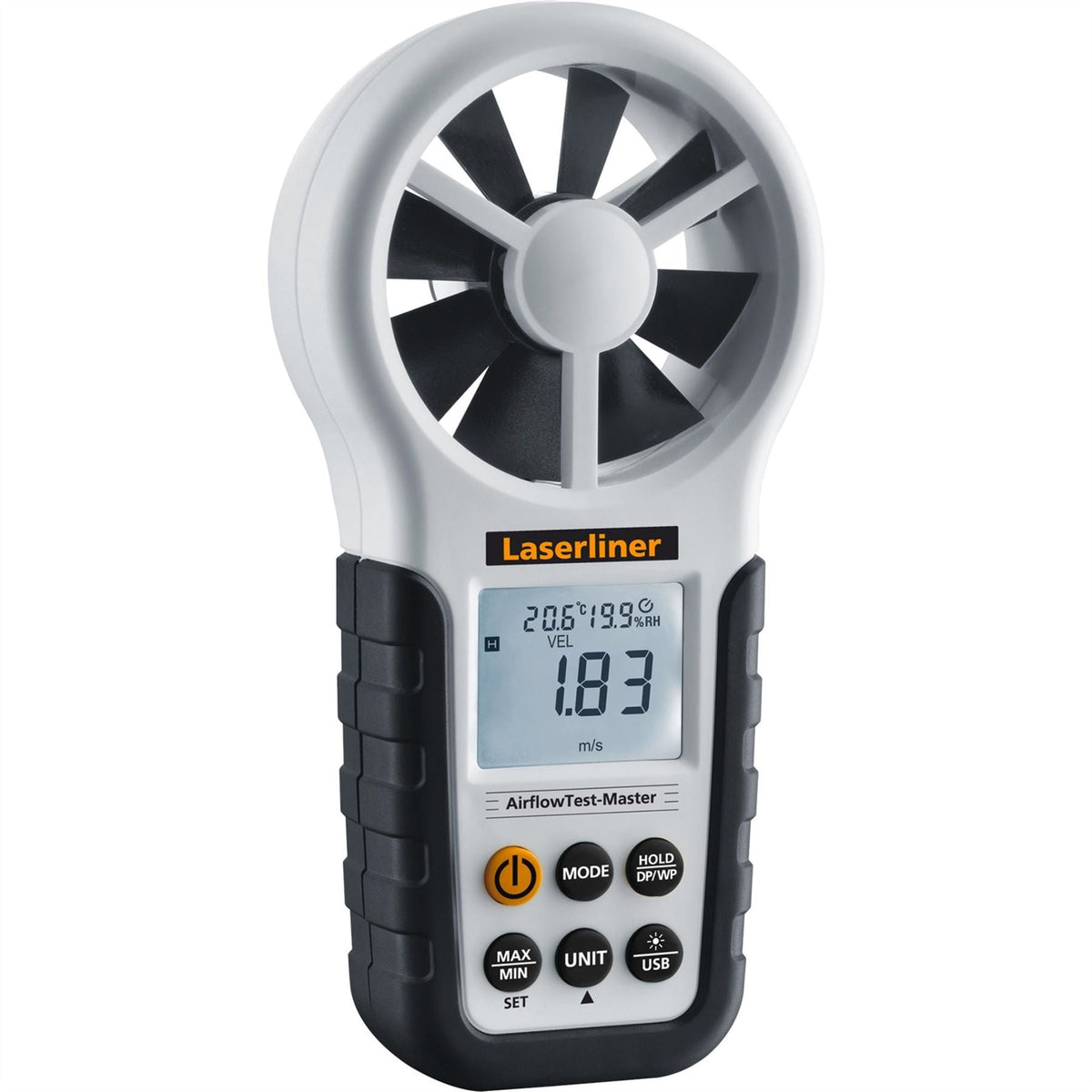 Laserliner 082.140A AirflowTest-Master Anemometer 32002 White Rose Tools