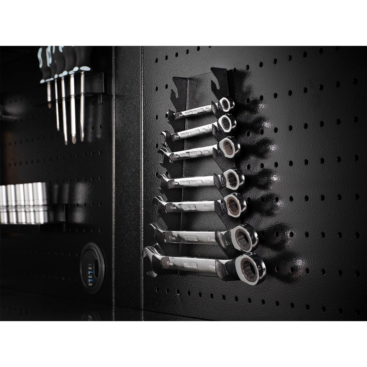 BUNKER Tool Rack 143mm 31676 White Rose Tools