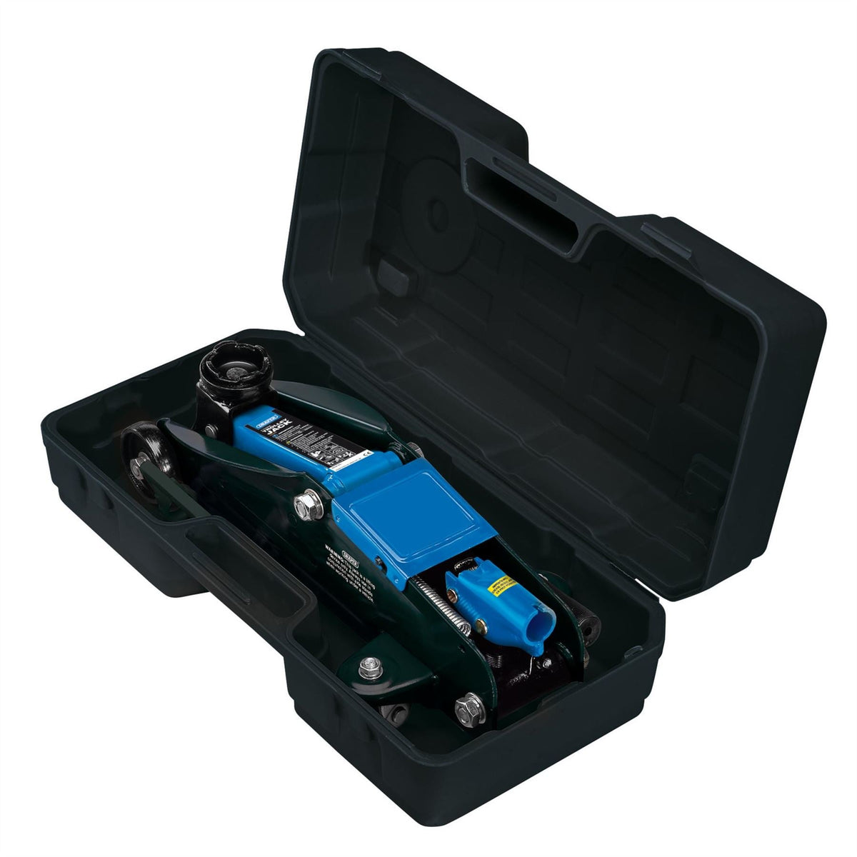 Draper Trolley Jack with Carry Case 2 Tonne 54635 White Rose Tools