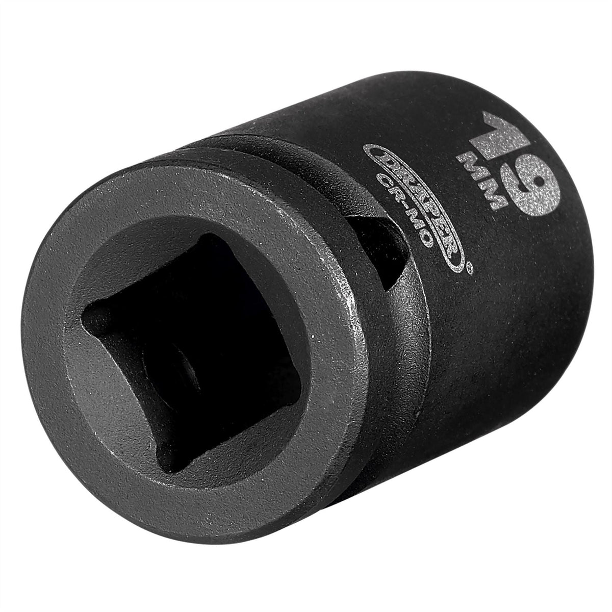 Draper HI-TORQ® Impact Socket 1/2" Sq. Dr. 19mm 28503 White Rose Tools