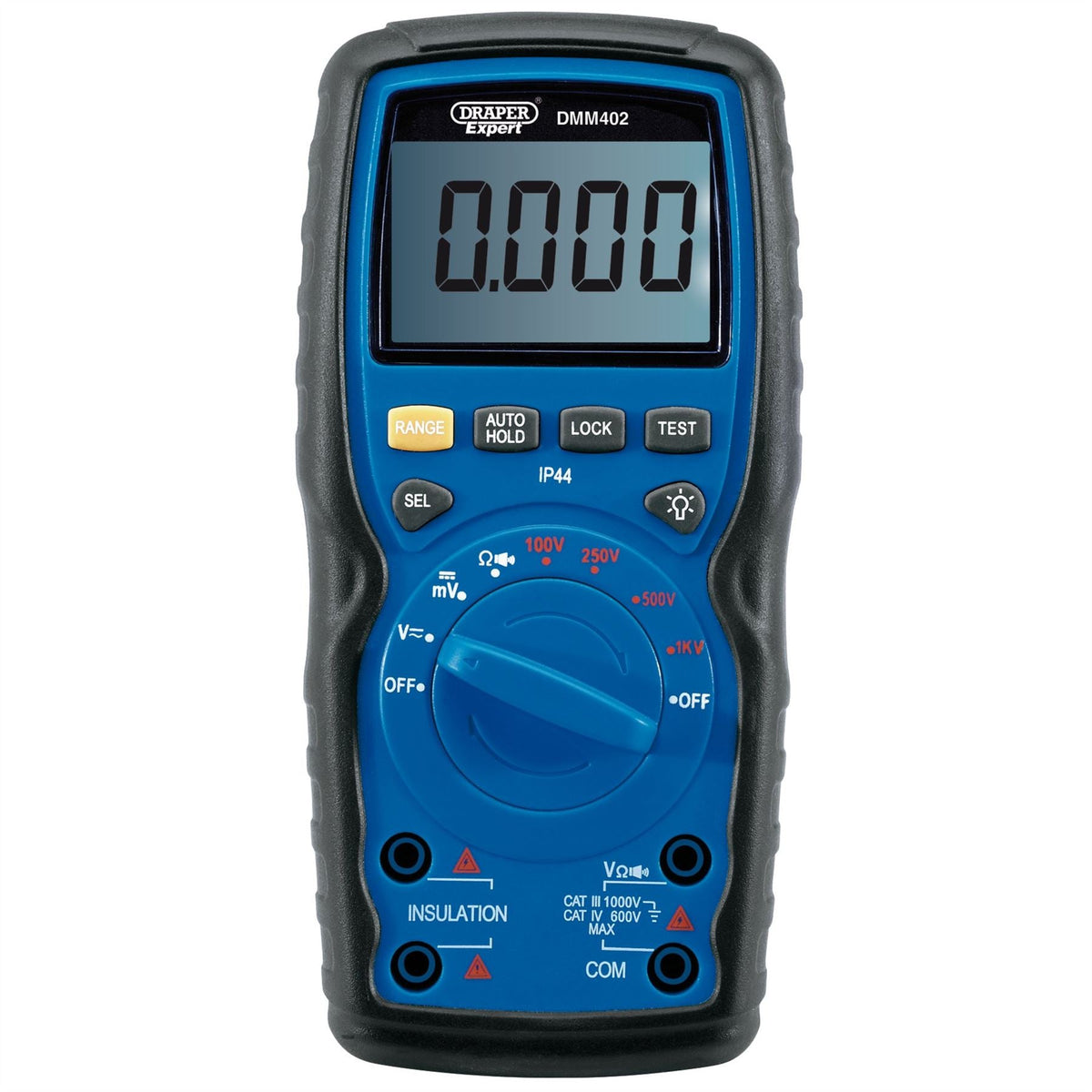 Draper Expert Insulation Resistance Meter 41834 White Rose Tools