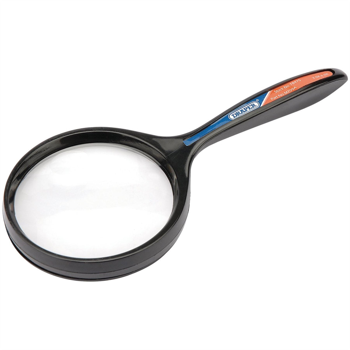 Draper x 3 Round Magnifier 65mm 78475 White Rose Tools
