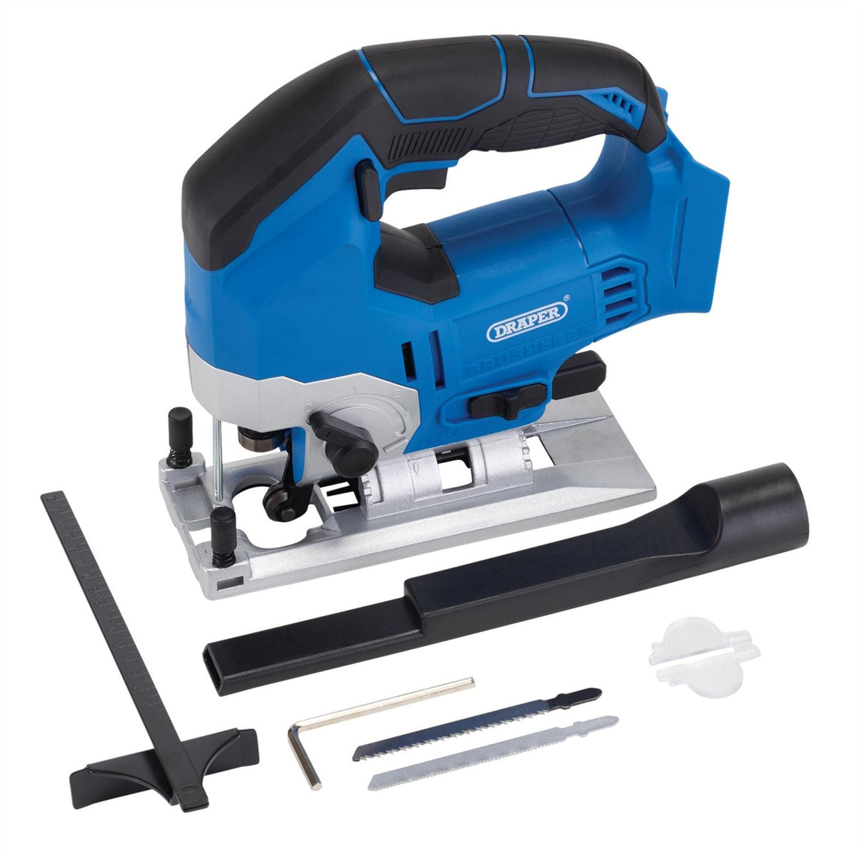 Draper D20 20V Brushless Jigsaw (Sold Bare) 79883 White Rose Tools