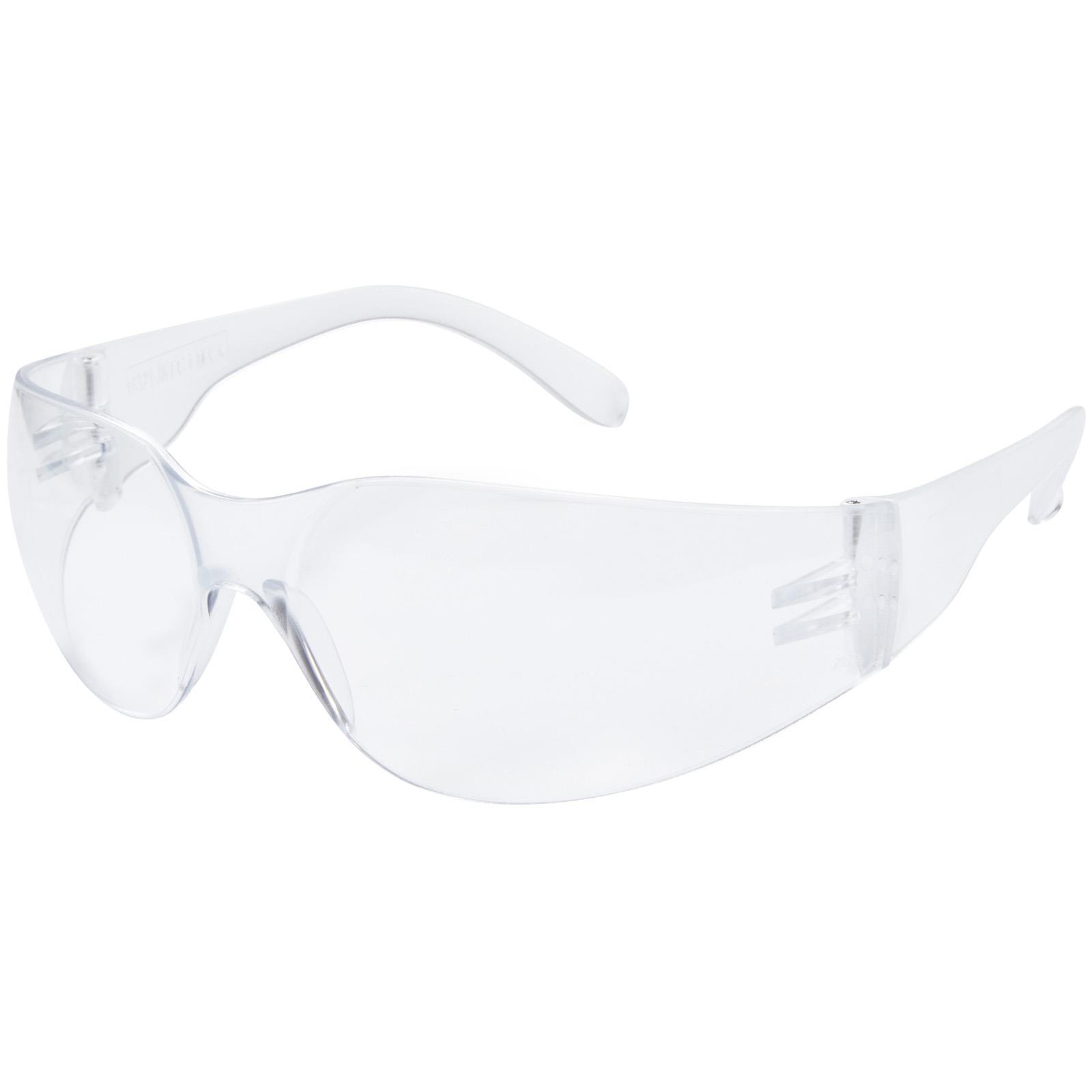 BlueSpot Safety Glasses Wrap Around Clear