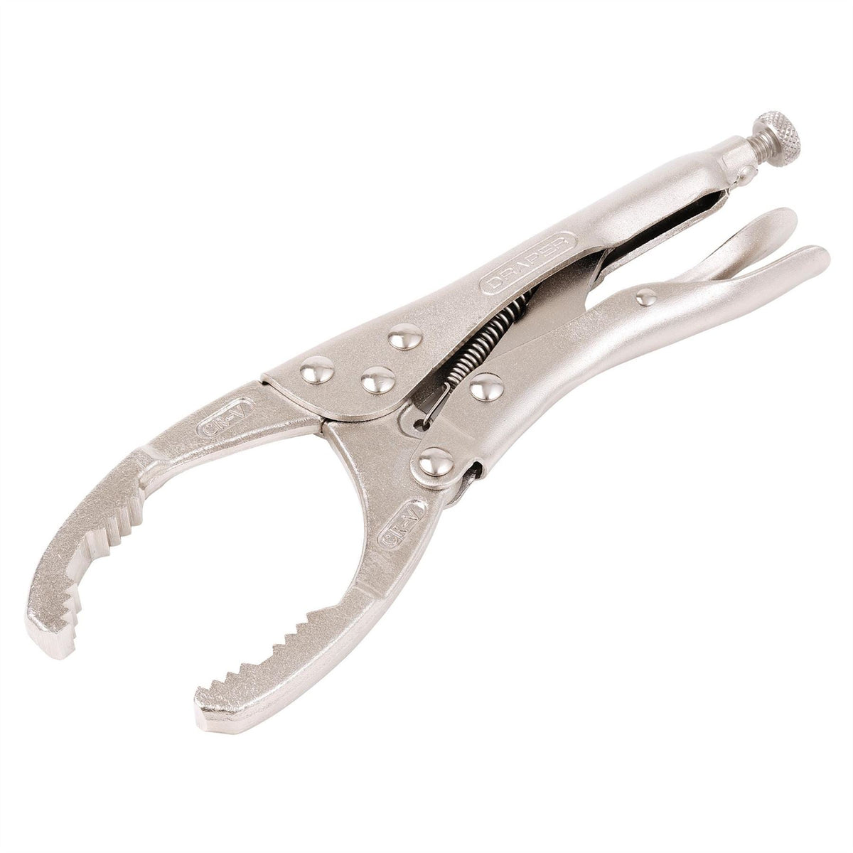 Draper Self Grip Multi-Purpose Oil Filter Wrench 53 - 118mm 61247 White Rose Tools