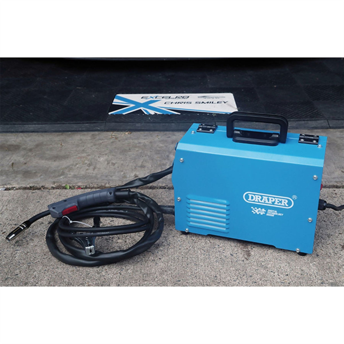 Draper Gasless MIG Inverter Multi-Welder Dti 120A 70049 White Rose Tools