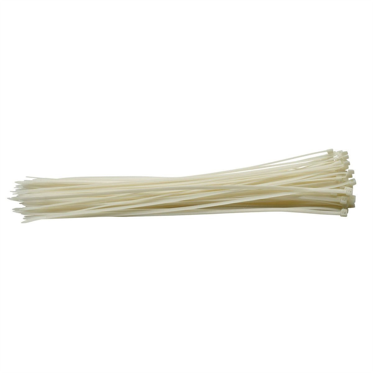 Draper Cable Ties 4.8 x 400mm White (Pack of 100) 70401 White Rose Tools