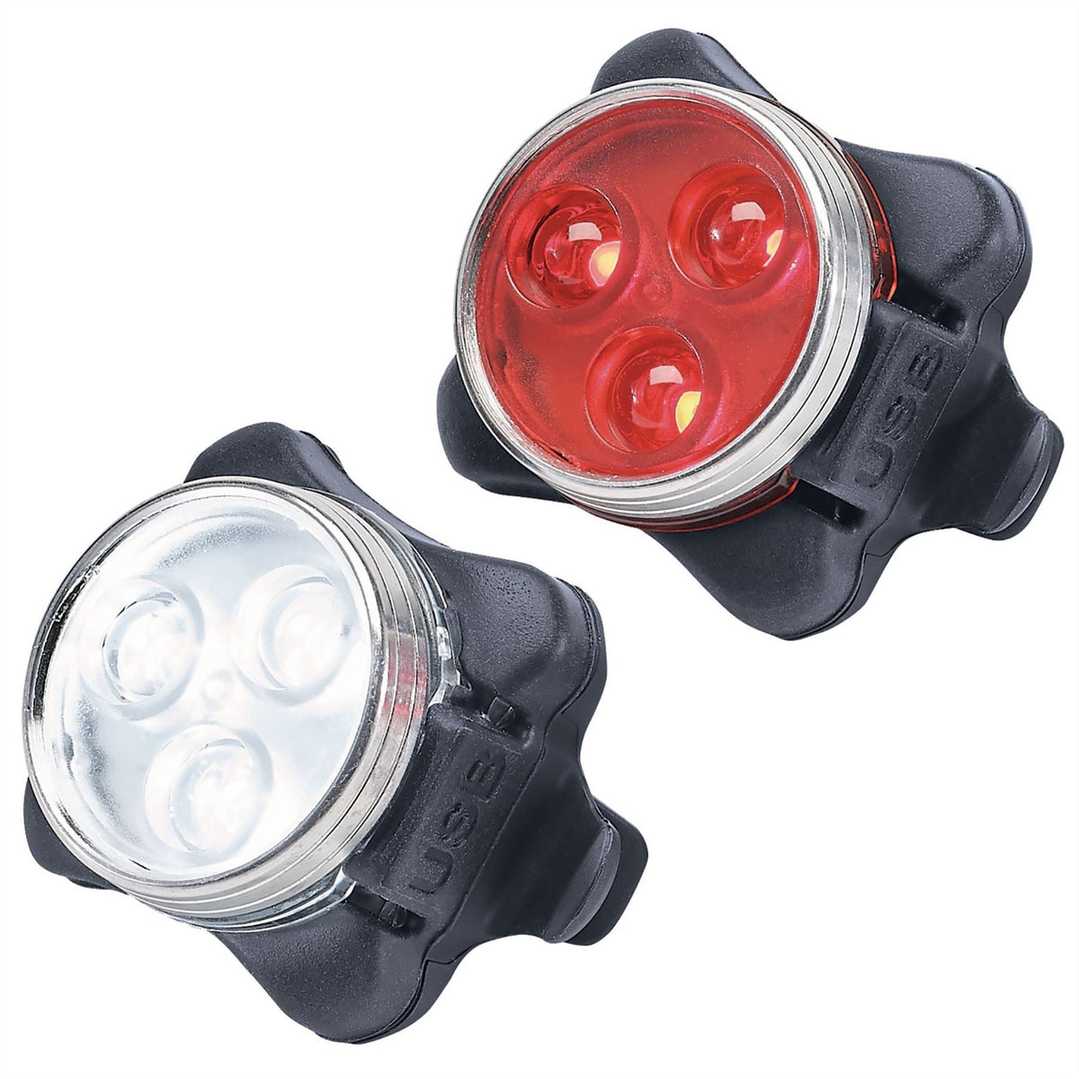 Draper Rechargeable LED Bicycle Light Set 36974 White Rose Tools