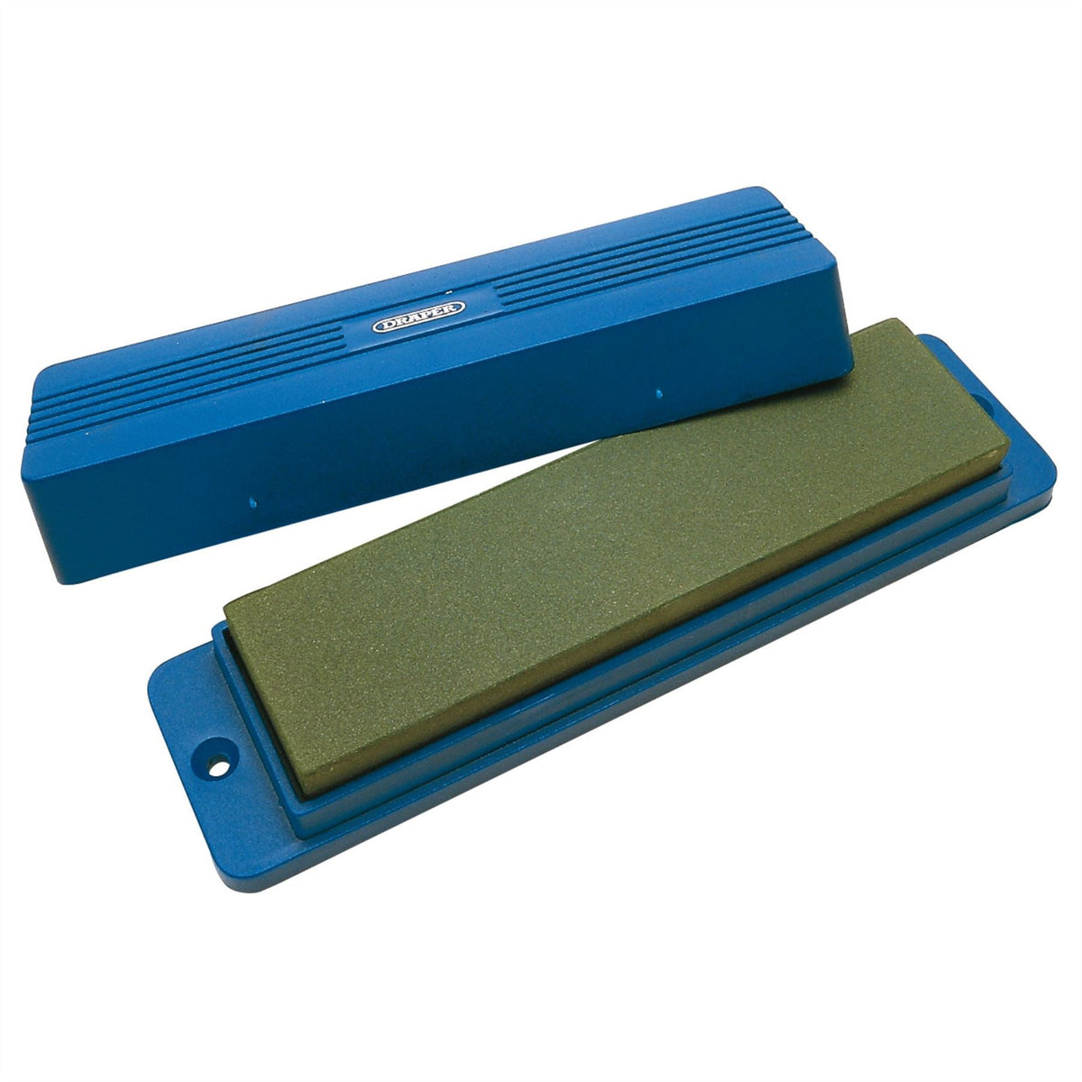Draper Silicone Carbide Sharpening Stone with Box 200 x 50 x 25mm 31696 White Rose Tools