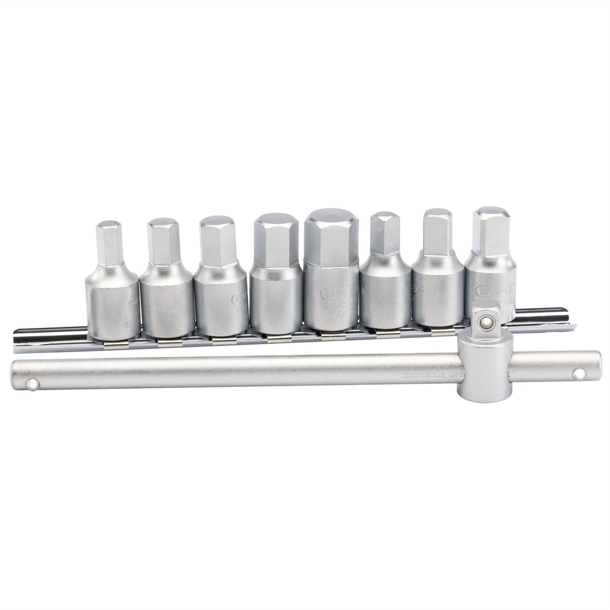 Draper Drain Plug Key Set 3/8" Sq. Dr. (10 Piece) 38329 White Rose Tools