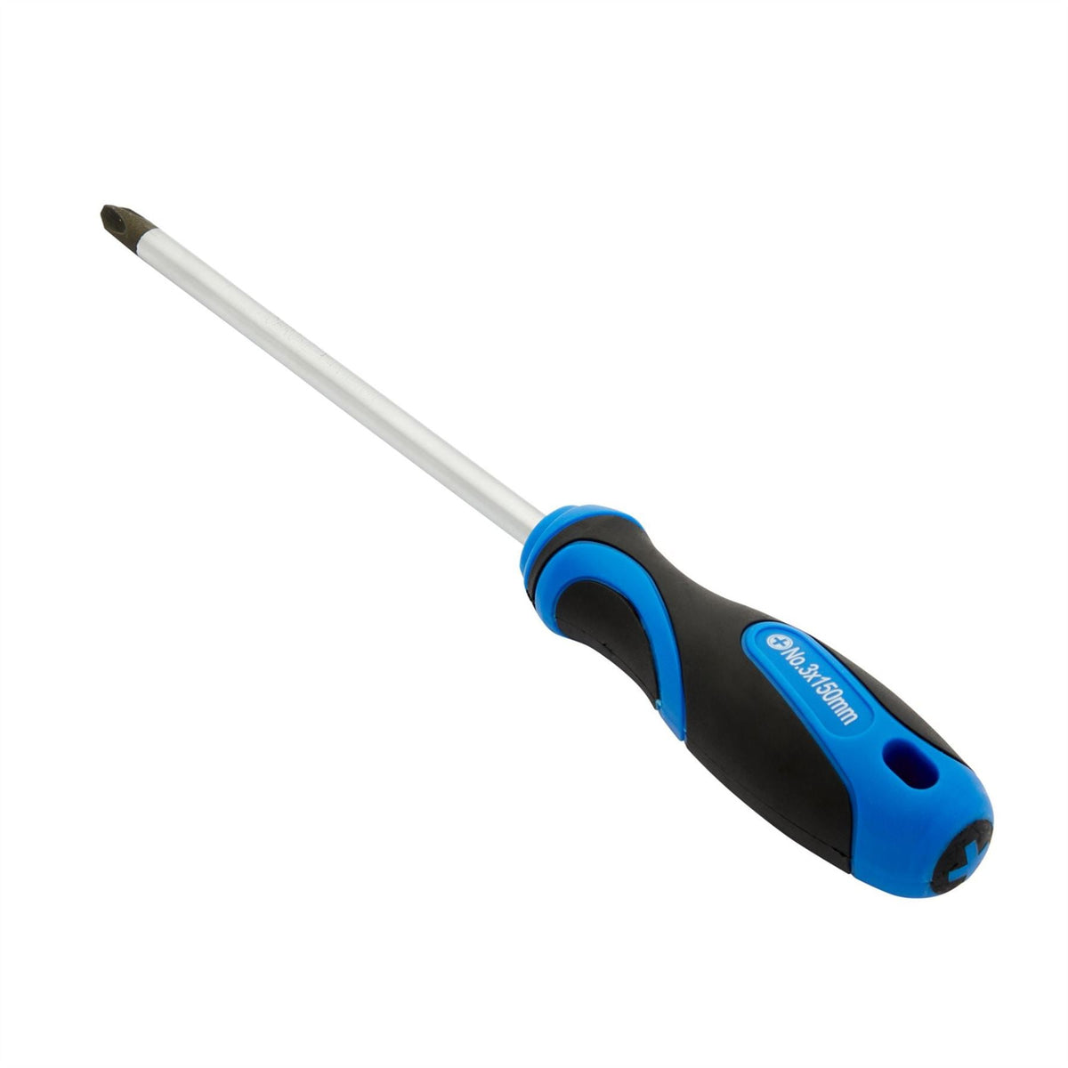 Draper Soft Grip Cross Slot Screwdriver No.3 x 150mm 34552 White Rose Tools