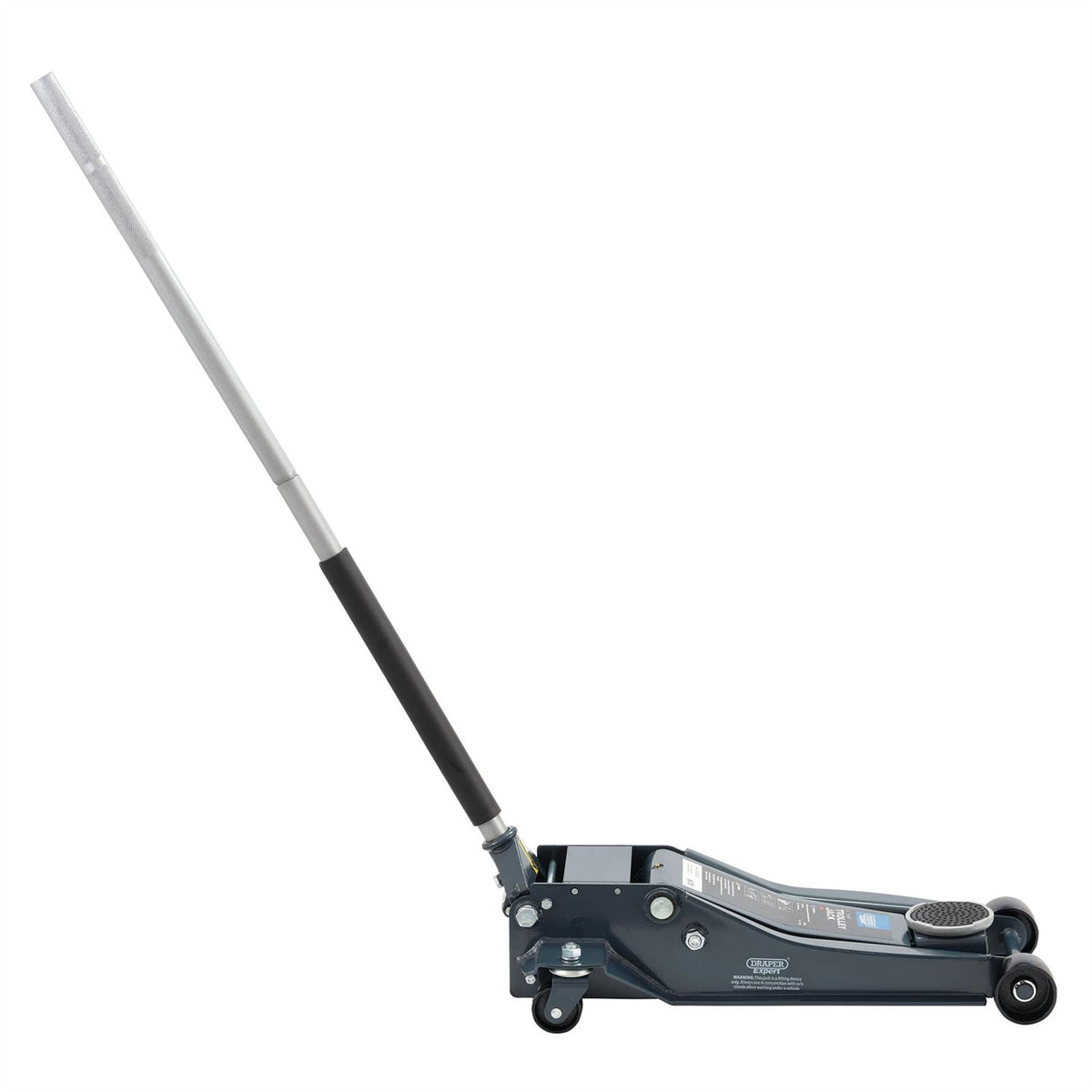 Draper Expert Professional Low Profile Garage Trolley Jack 4 Tonne 24276 White Rose Tools