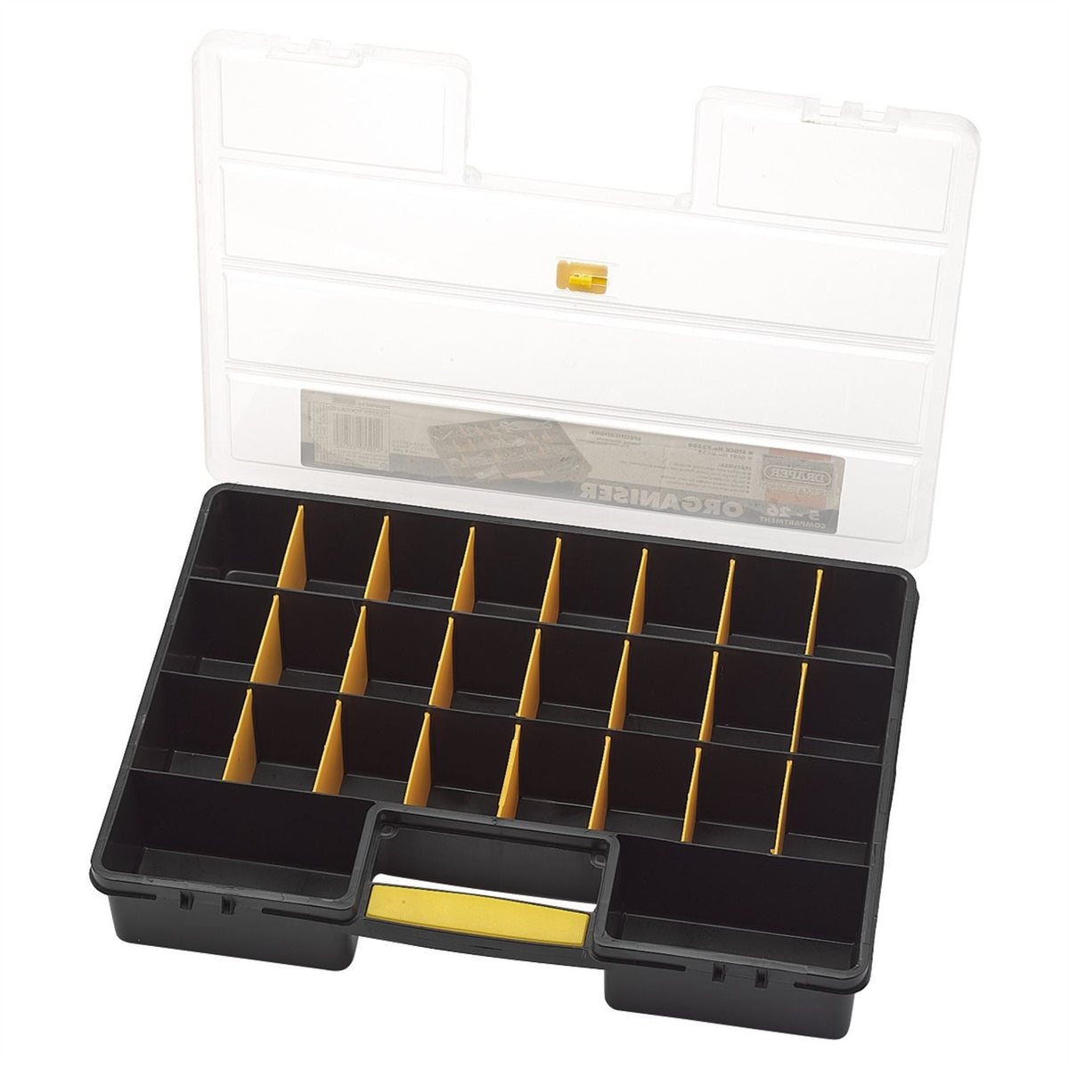 Draper 5 to 26 Compartment Organiser 73508 White Rose Tools