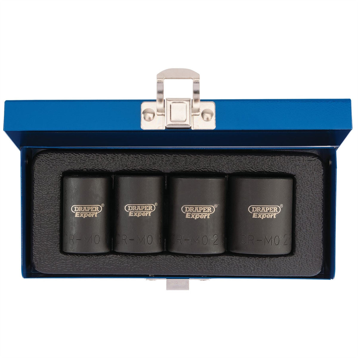 Draper Expert Locking Wheel Nut Set 1/2" Sq. Dr. (4 Piece) 34032 White Rose Tools