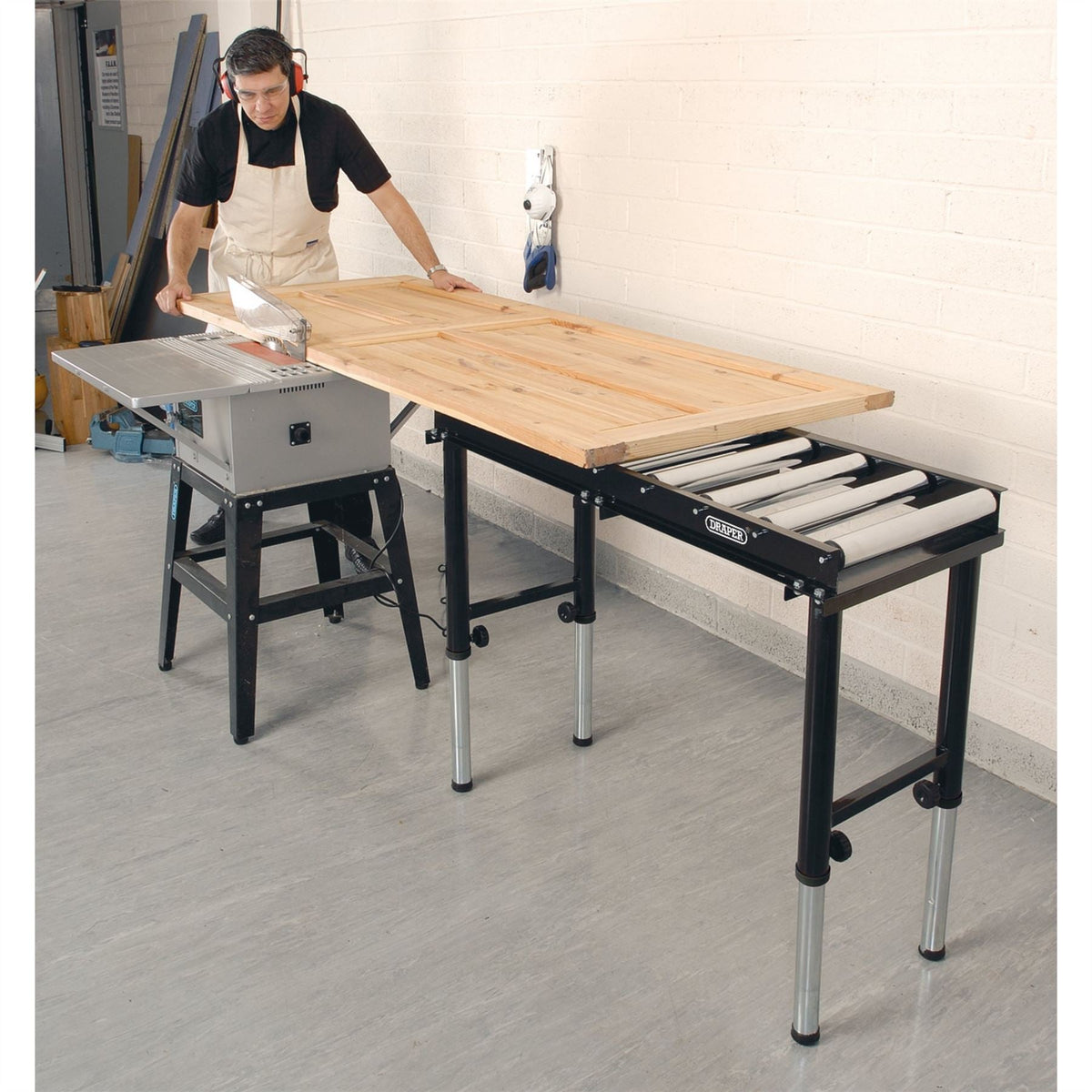Draper Roller Table 375mm 19192 White Rose Tools