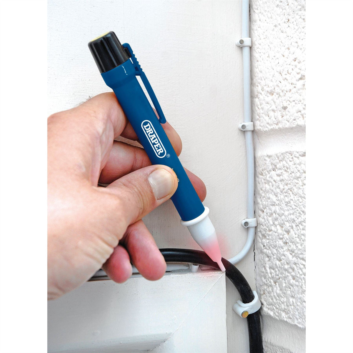Draper Cat III 600V Non Contact Voltage Tester 34277 White Rose Tools