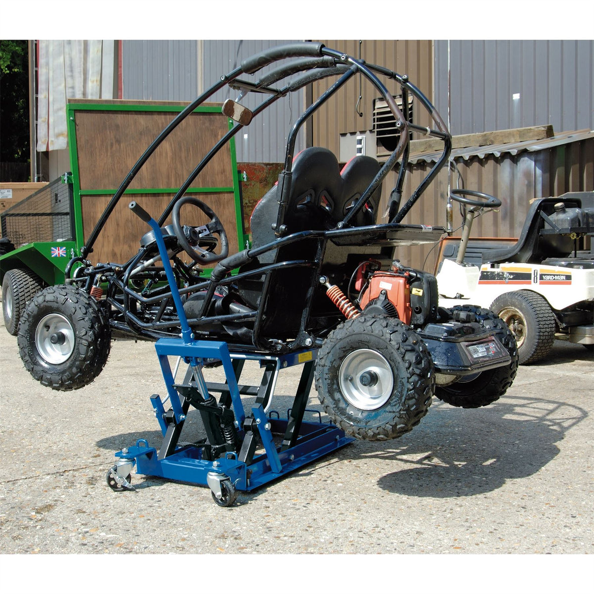 Draper Hydraulic Motorcycle and ATV Lift 680kg 37777 White Rose Tools