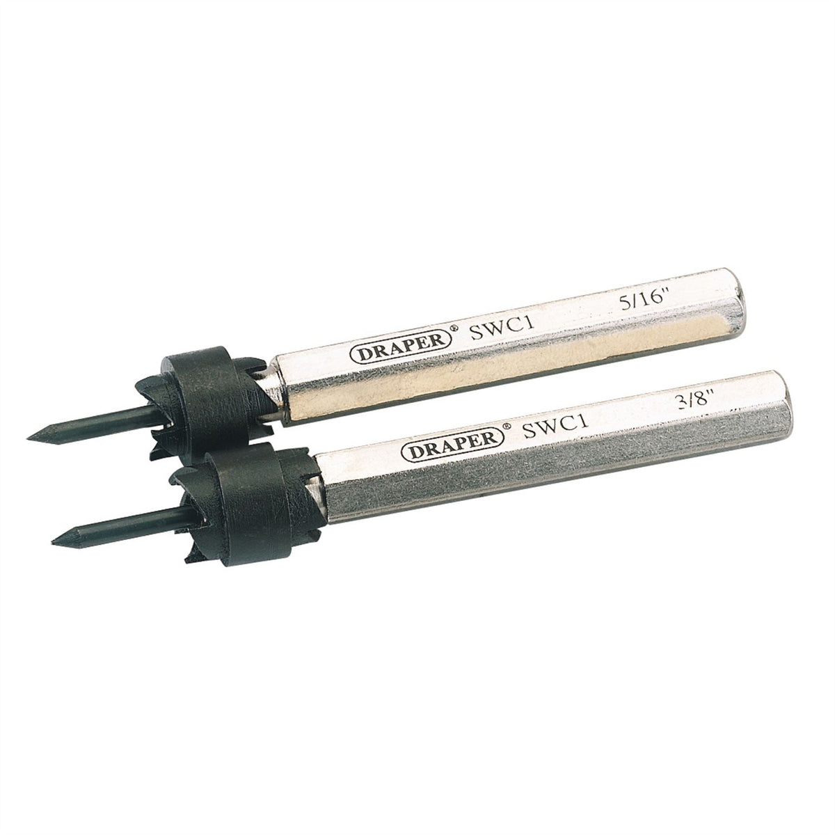 Draper Spot Weld Cutter Set 3/8" and 5/16" 57624 White Rose Tools