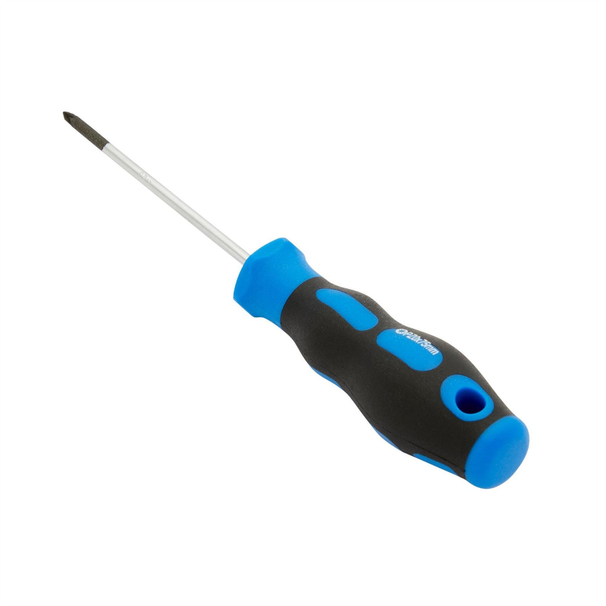 Draper Soft Grip PZ TYPE Screwdriver No.0 x 75mm 48925 White Rose Tools