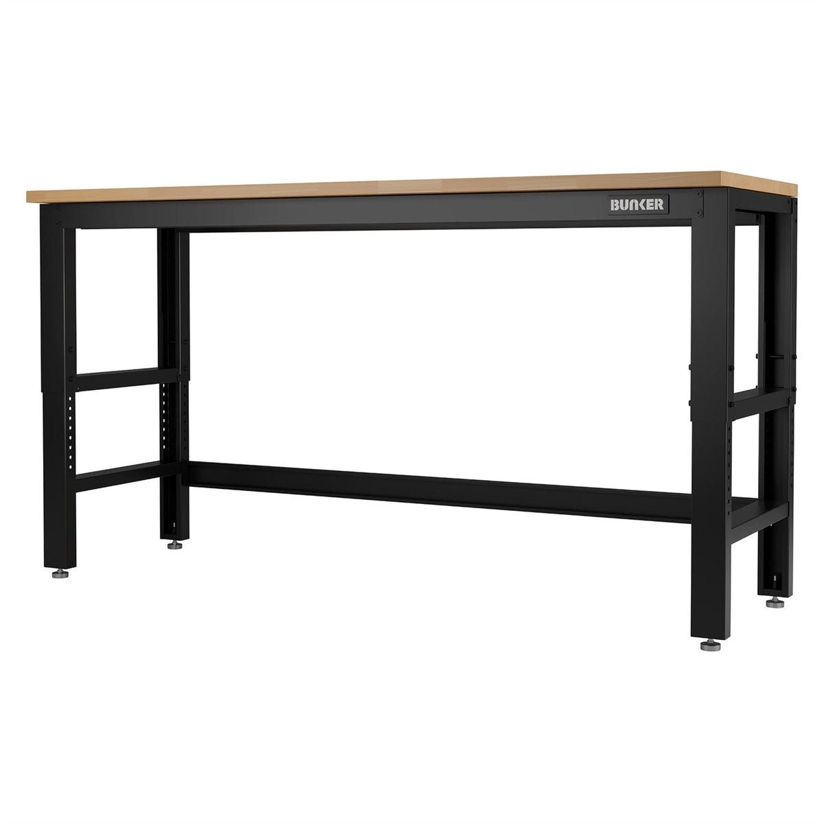 BUNKER Workbench with Hardwood Worktop 1830mm 27348 White Rose Tools