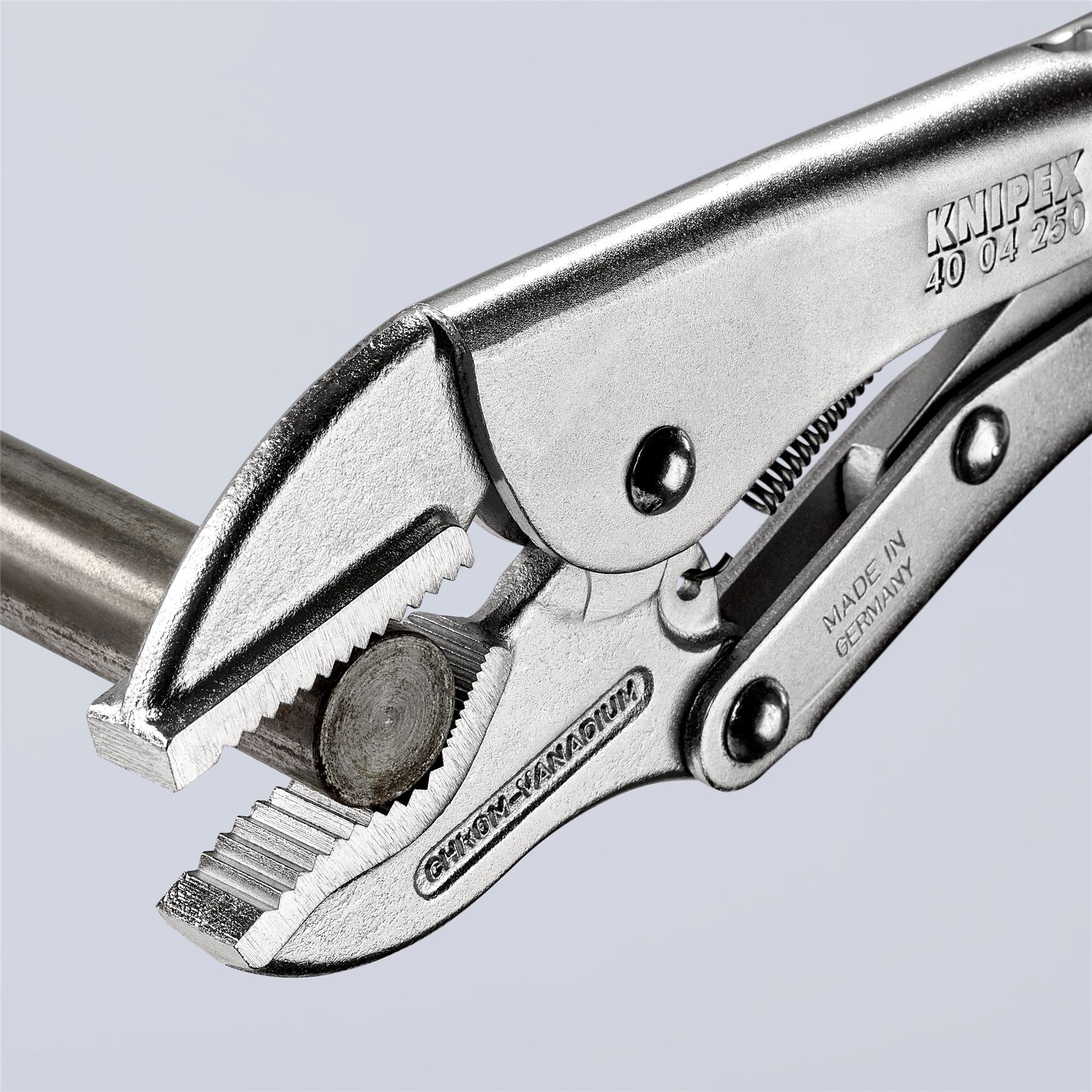 KNIPEX Universal Grip Locking Pliers Mole Grips 250mm Galvanised 40 04 250