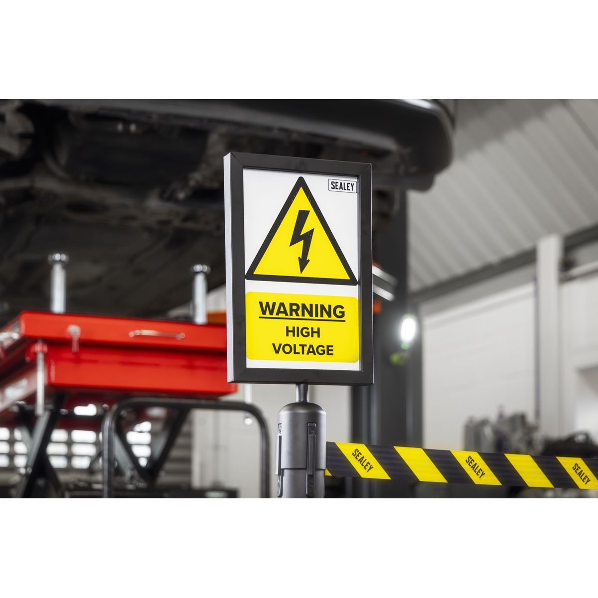 Sealey A4 Sign Display Board White Rose Tools