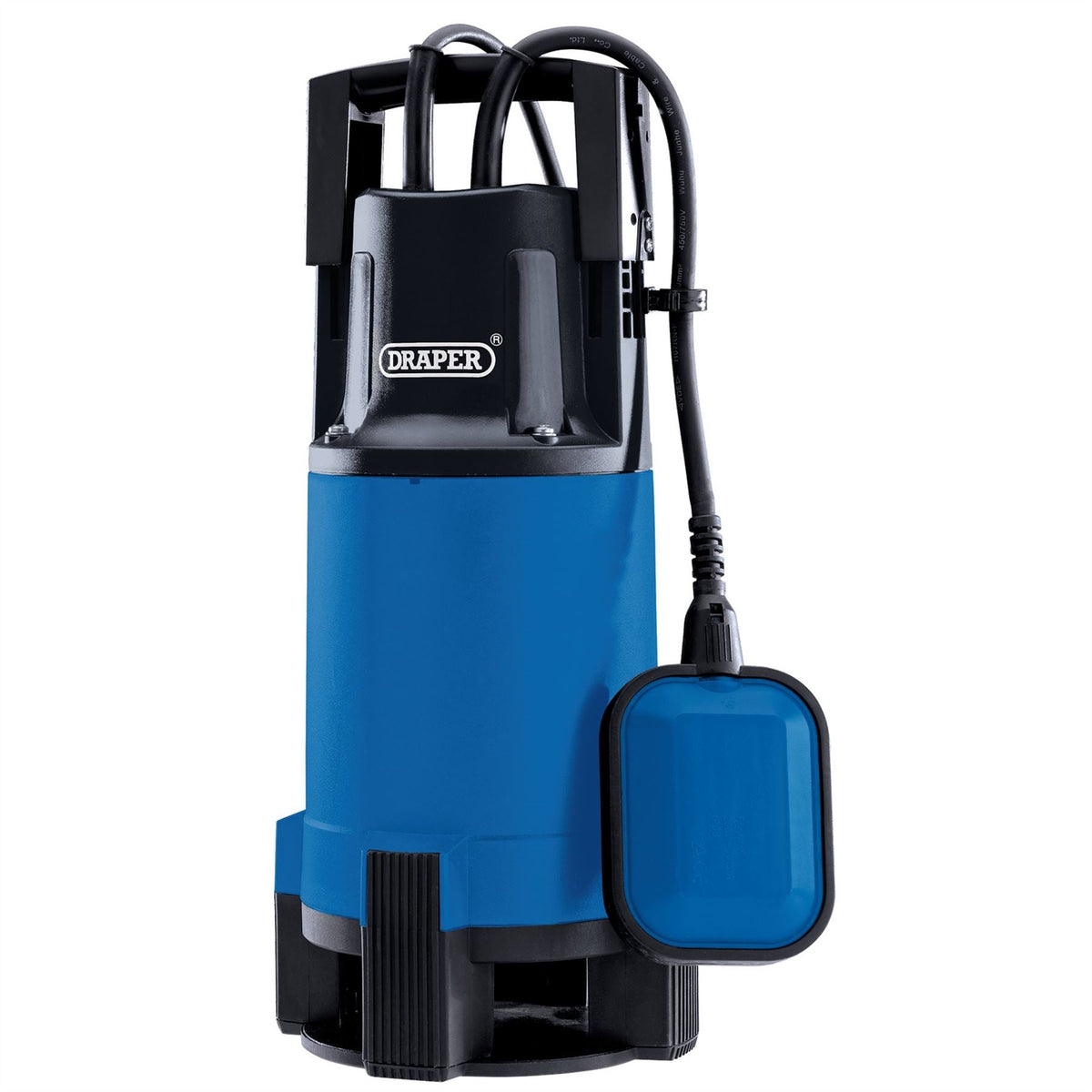 Draper 110V Submersible Dirty Water Pump with Float Switch 216L/min 750W 98920 White Rose Tools