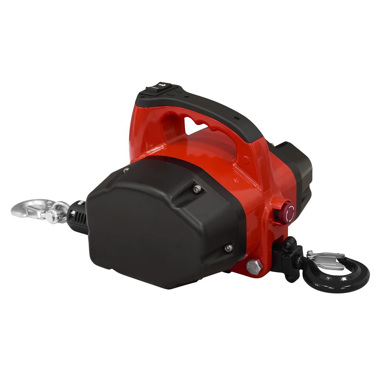 Sealey Portable Handheld Winch 500kg Pulling Force 20V White Rose Tools