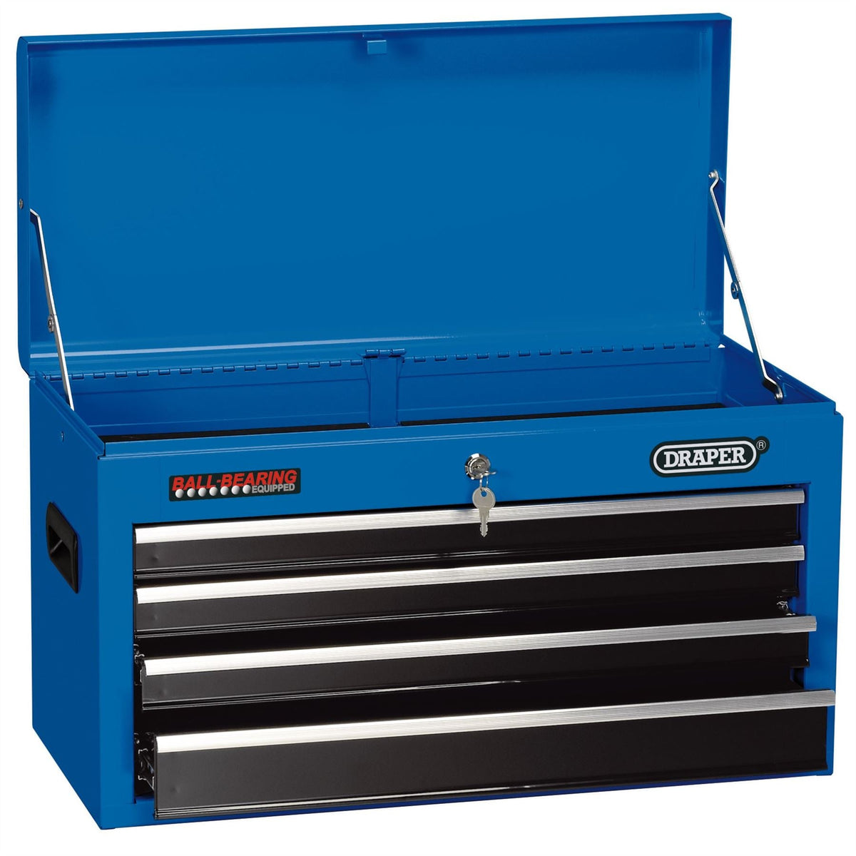 Draper Tool Chest 4 Drawer 26" Blue 14589 White Rose Tools