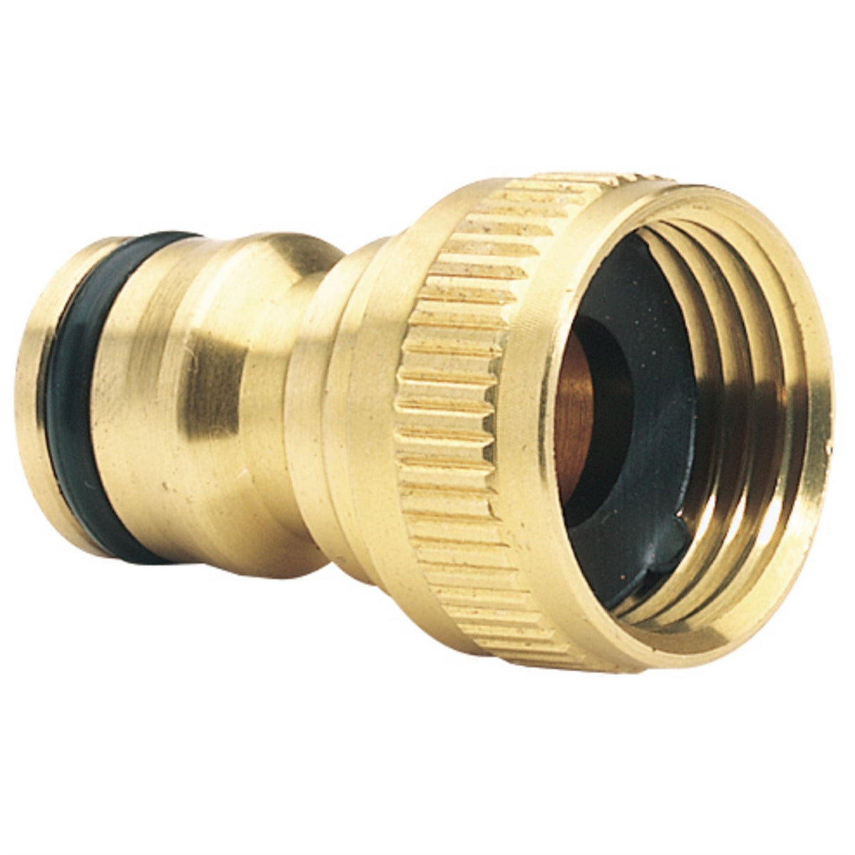 Draper Brass Garden Hose Tap Connector 1/2" 36197 White Rose Tools
