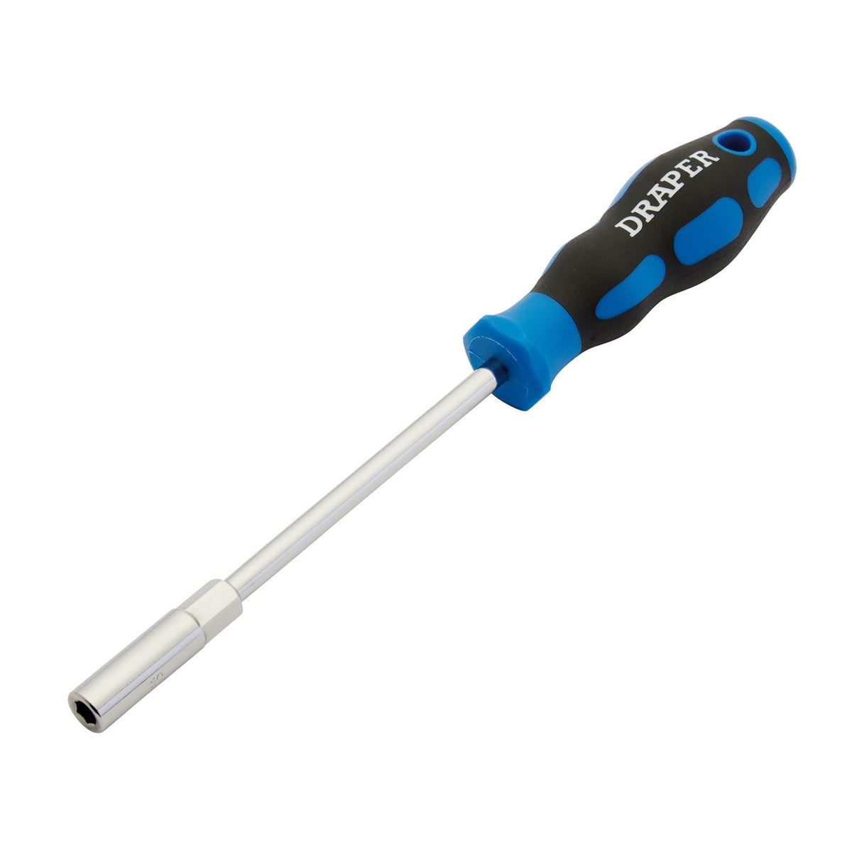 Draper Soft-Grip Nut Spinner 6mm 63477 White Rose Tools