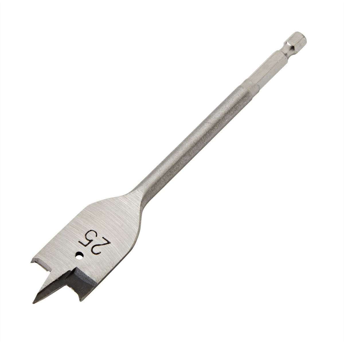 Draper Flat Wood Drill Bit 25 x 152mm 41784 White Rose Tools