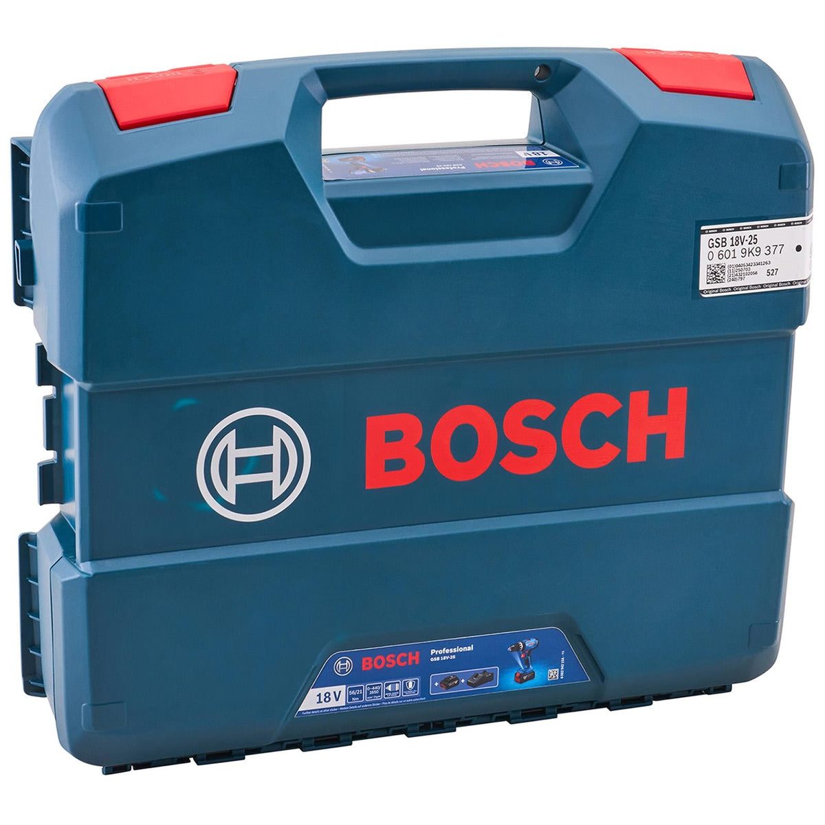Bosch 18V Combi Drill with 2 x 4Ah Li-ion Batteries White Rose Tools