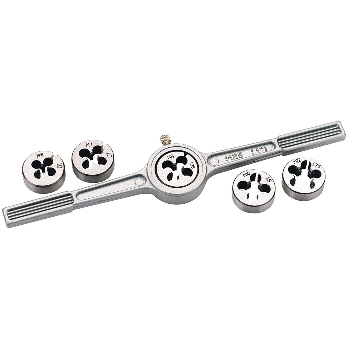 Draper Circular Metric Die and Holder Set (6 Piece) 79197 White Rose Tools