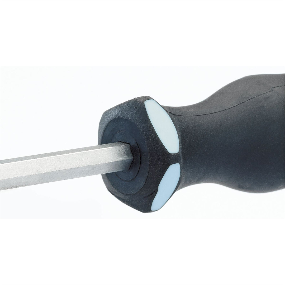 Draper Expert 'Pound Thru' Plain Slot Soft Grip Screwdriver 6.5 x 100mm 35181 White Rose Tools