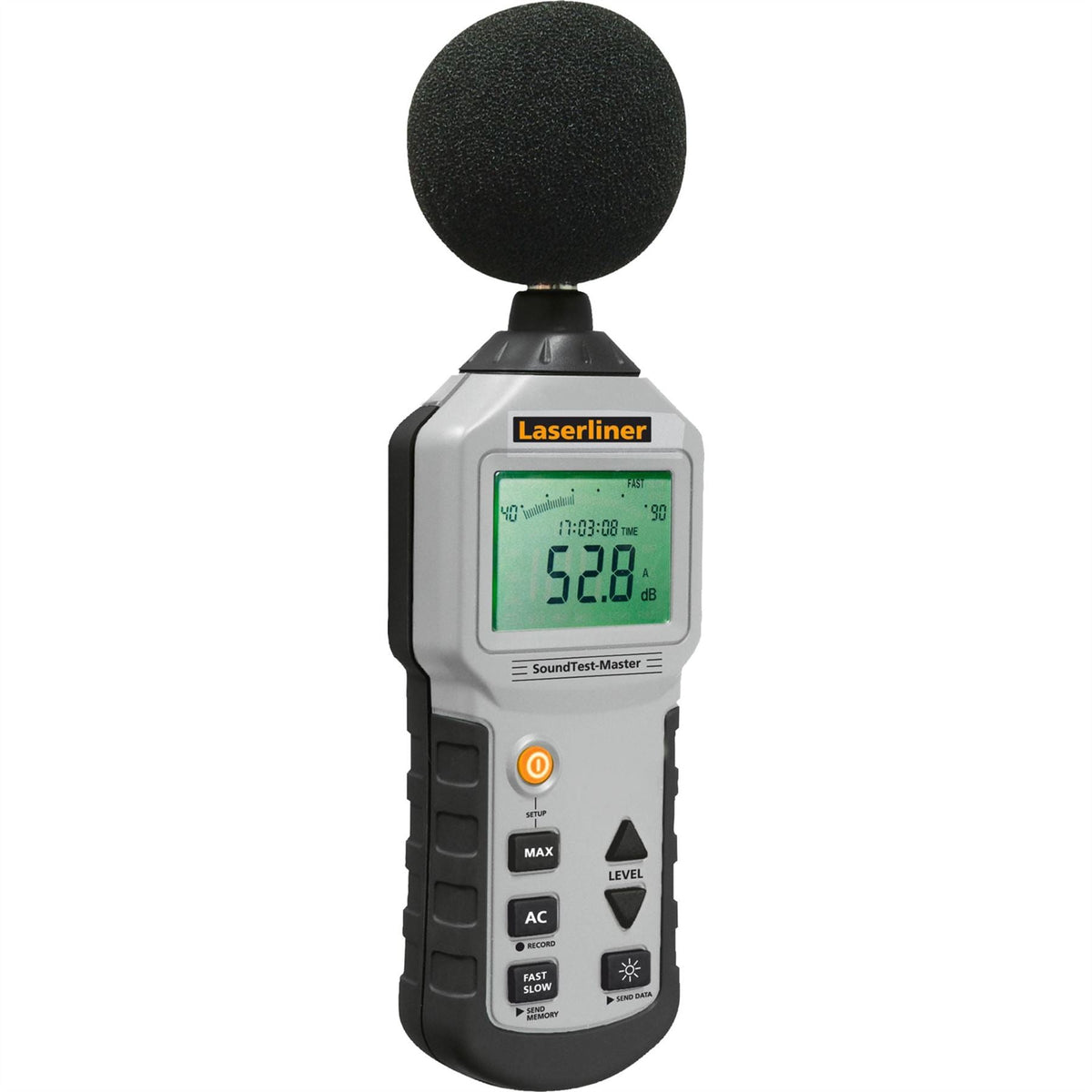Laserliner 082.070A SoundTest-Master Noise Level Measuring Instrument 31992 White Rose Tools