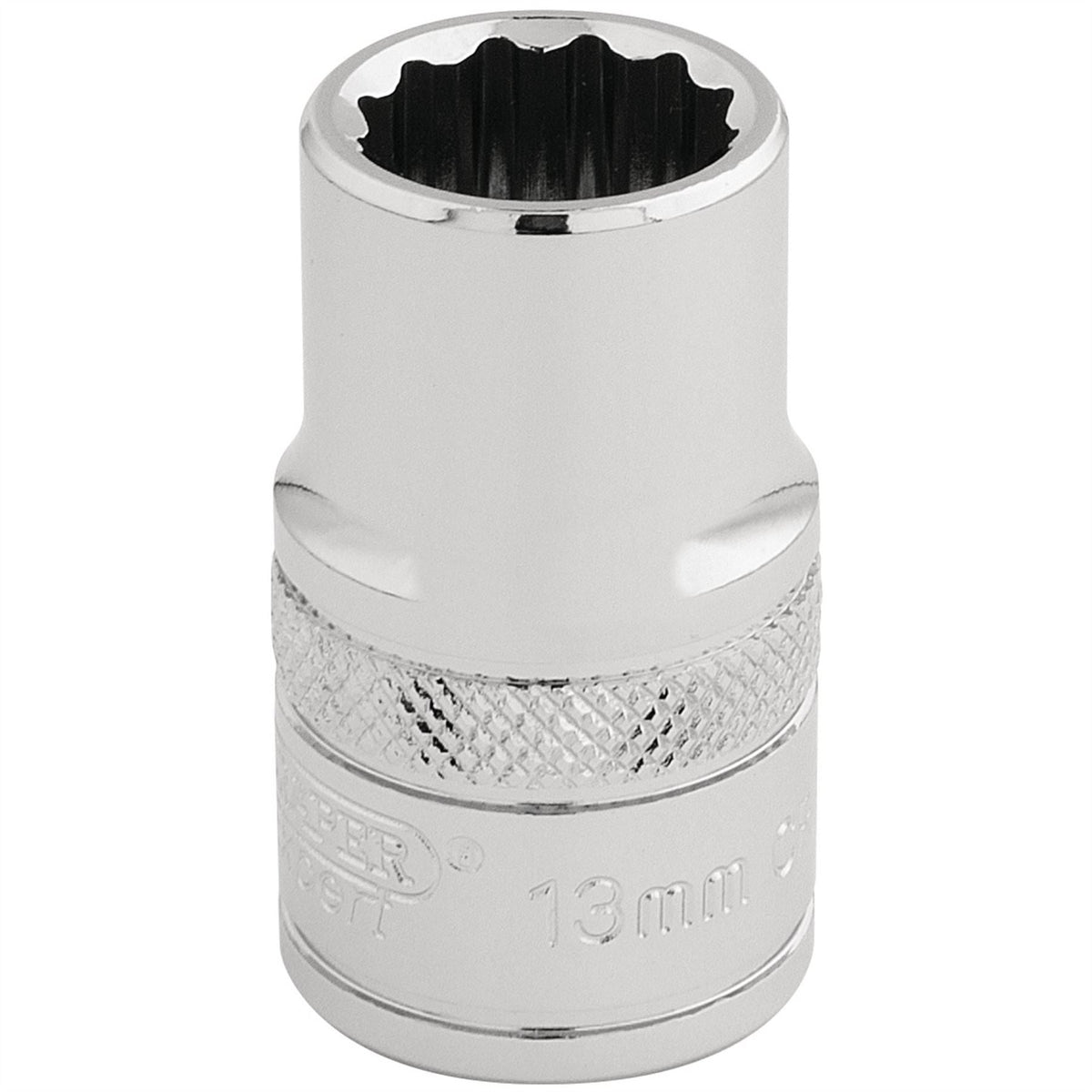 Draper Expert HI-TORQ® 12 Point Socket 1/2" Sq. Dr. 13mm 33105 White Rose Tools