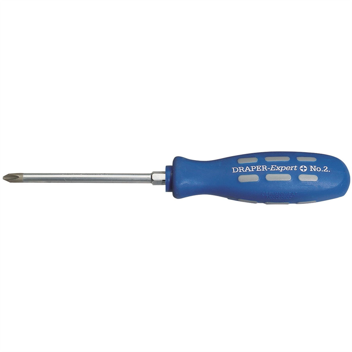 Draper Expert Cross Slot Mechanics Screwdriver 100mm No.2 (Sold Loose) 67859 White Rose Tools