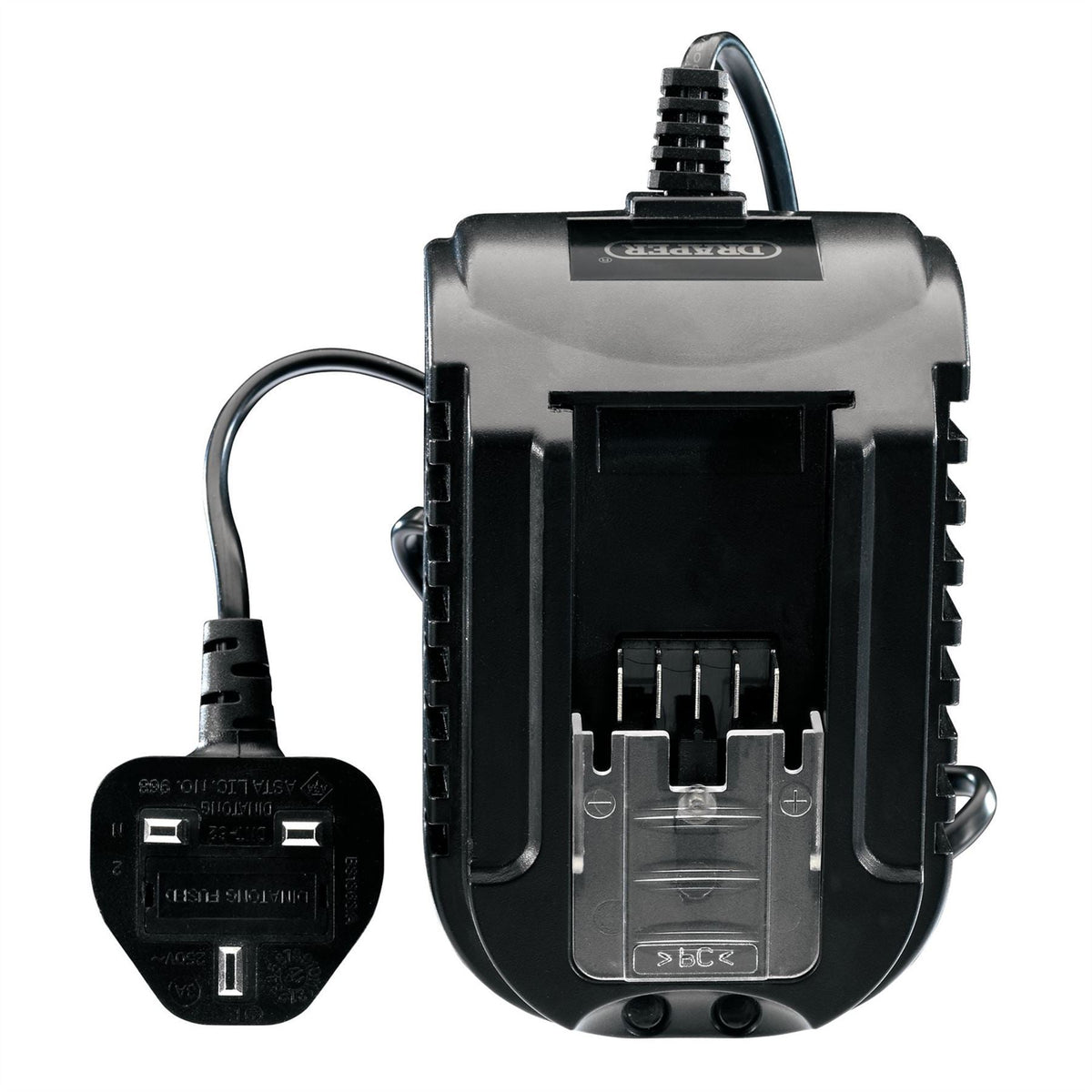 Draper D20 20V Brushless Impact Wrench 1/2" Sq. Dr. 250Nm 2 x 2.0Ah Batteries 1 x Charger 55343 White Rose Tools