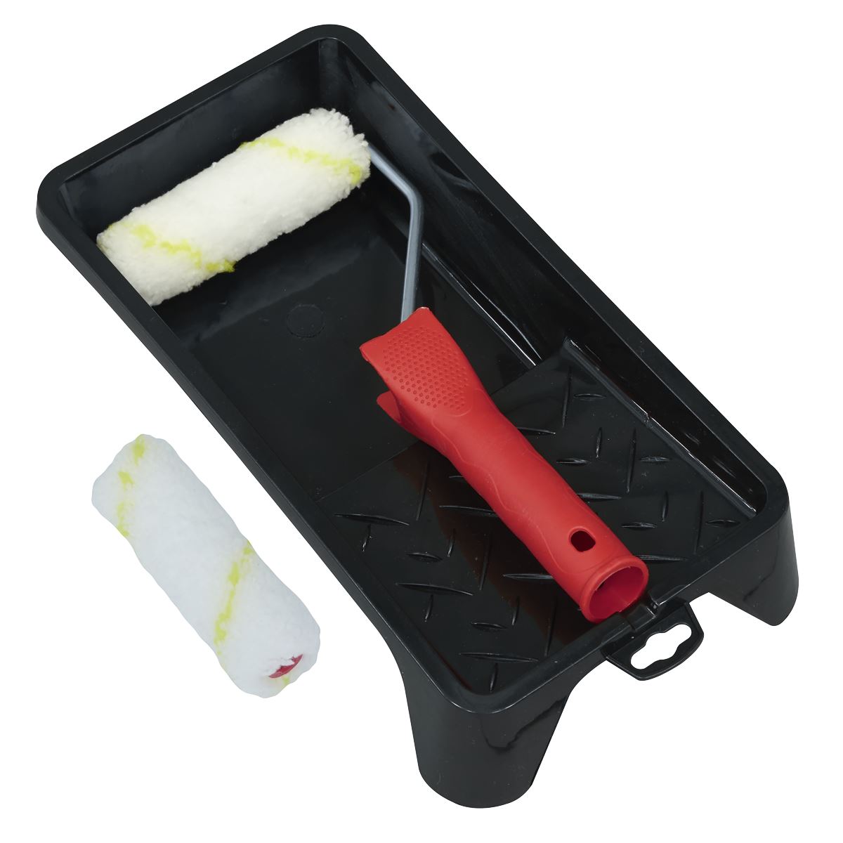 Sealey 4" Paint Roller Set with Tray